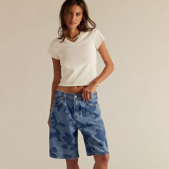 We The Free Montana Printed Shorts Everything Floral - Picture 1 of 10